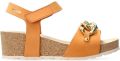 Mephisto Elegante Vitaly Sleehak Sandaal - Oranje