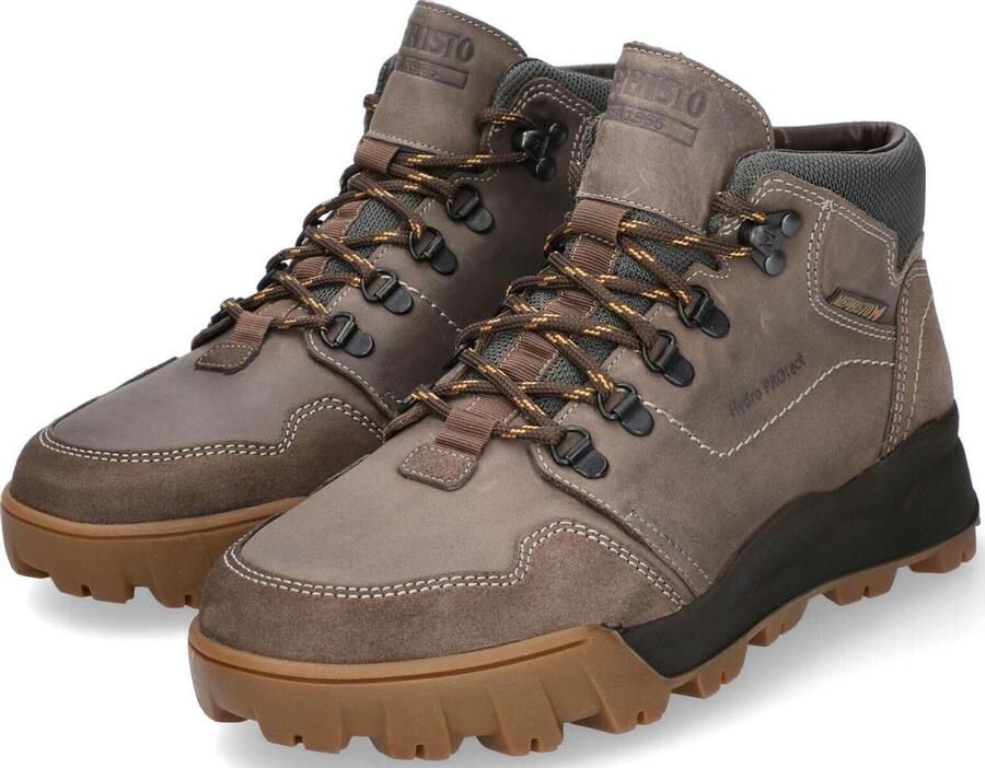 Mephisto Wayne heren enkellaars donkergrijs