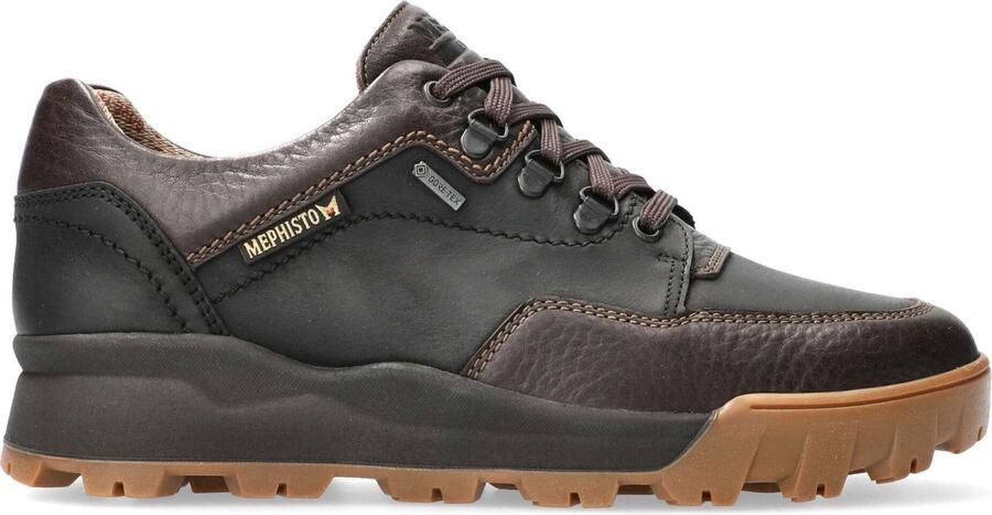 Mephisto WESLEY GT (GORE-TEX) Heren Veterschoen Kastanjebruin WATERDICHT - Foto 8