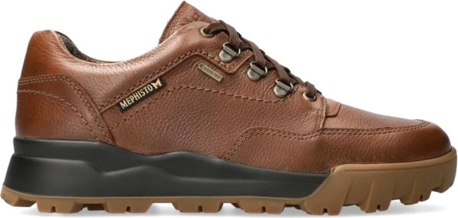 Mephisto WESLEY GT (GORE-TEX) Heren Veterschoen Kastanjebruin WATERDICHT - Foto 9