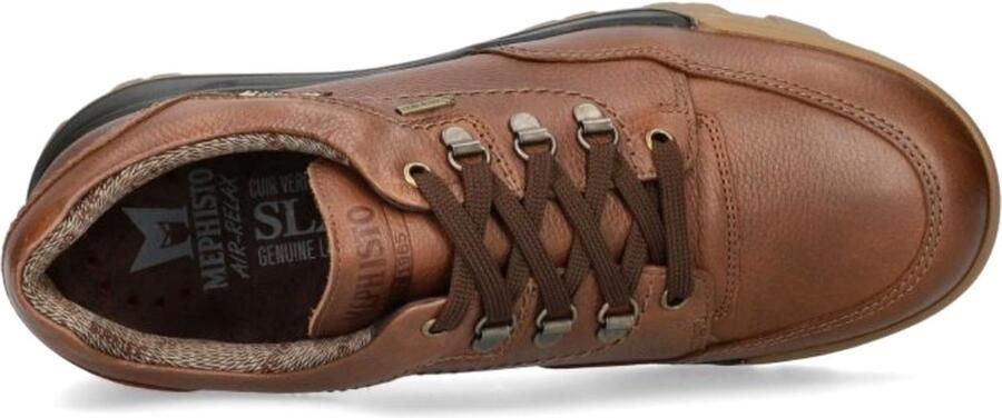 Mephisto WESLEY GT (GORE-TEX) Heren Veterschoen Kastanjebruin WATERDICHT - Foto 12