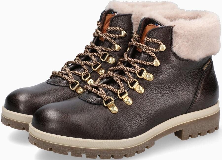 Mephisto ZELDA CYCLAN Volwassenen VeterlaarzenHalf hoge schoenen Kleur Bruin - Foto 2