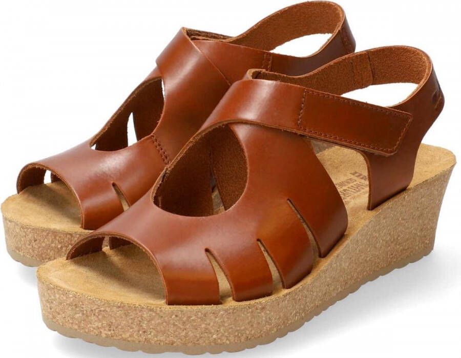 Mephisto Mobils MISHA dames sandaal bruin BREED LEEST