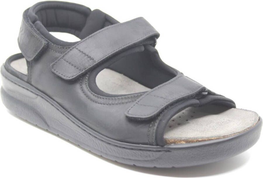 Mephisto VALDEN OLDBRUCH Volwassenen Heren sandalen Kleur Zwart