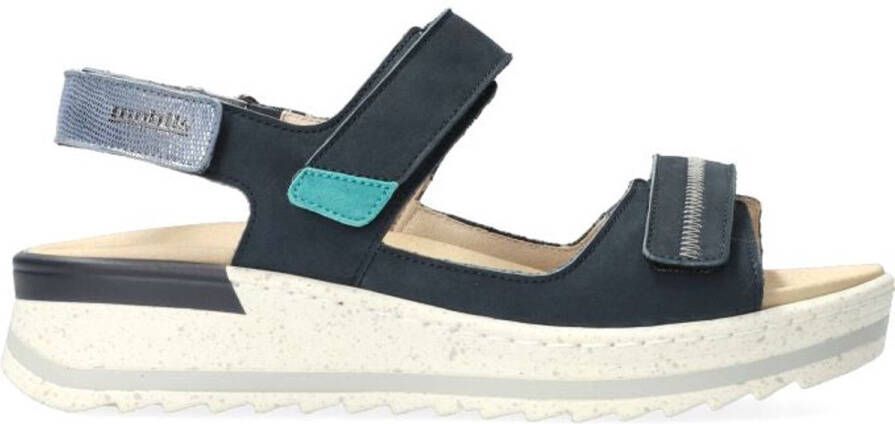 Mephisto Mobils Elora dames sandaal blauw