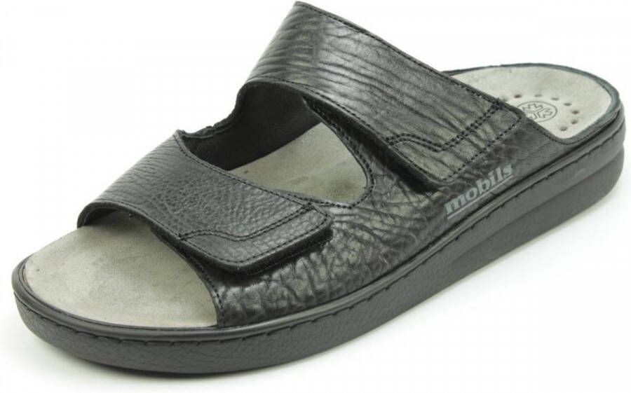 Mephisto Mobils by JAMES Sandaal Extra Breed Zwart