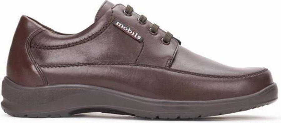 Mephisto Mobils by EZARD Heren Veterschoen Donkerbruin