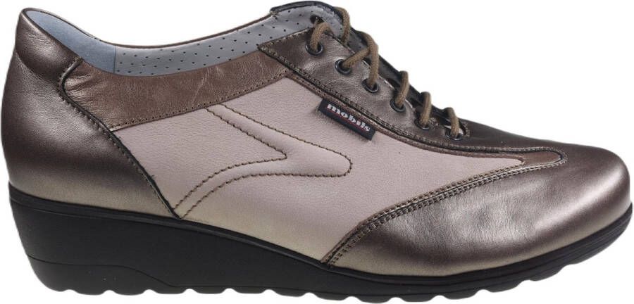 Mephisto Mobils Glenda dames veterschoen Bronze