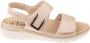 Mephisto Mobils Lalia Leren Dames Sandalen Goud - Thumbnail 5