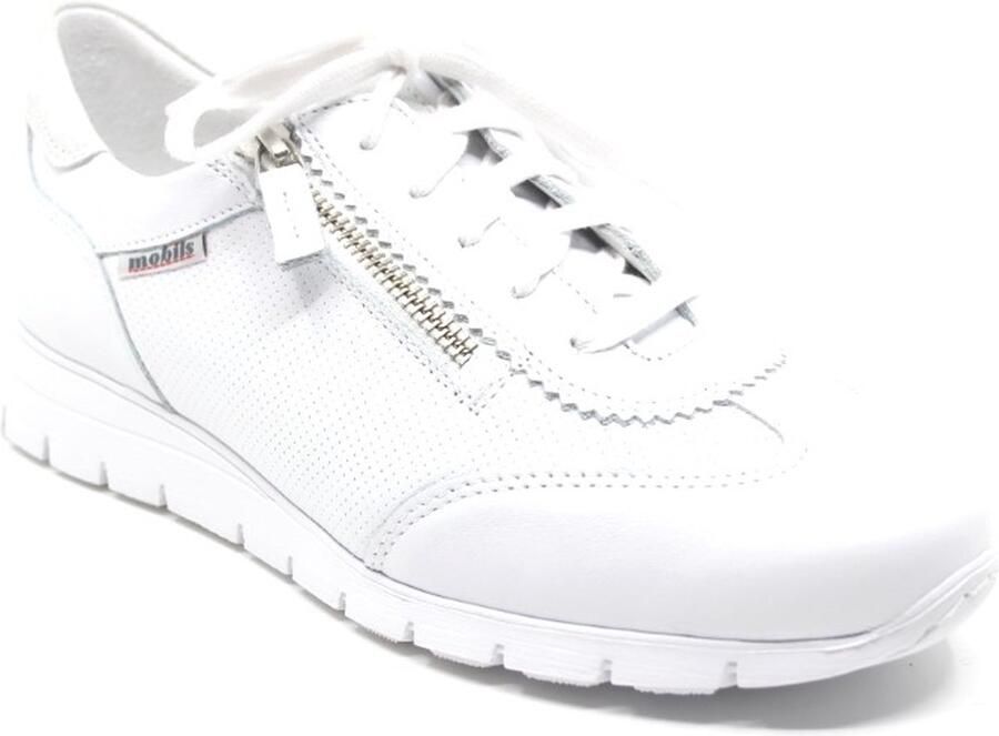 Mephisto DONIA~SILK~~~~~~~~~~~~~~~~~~~~ Lage sneakersDames sneakers Wit beige