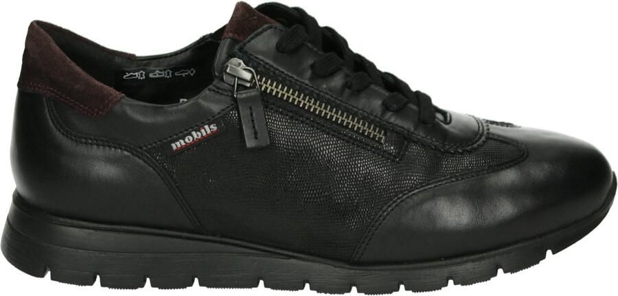 Mephisto mobils DONIA SILK Lage sneakersDames sneakers Zwart - Foto 2