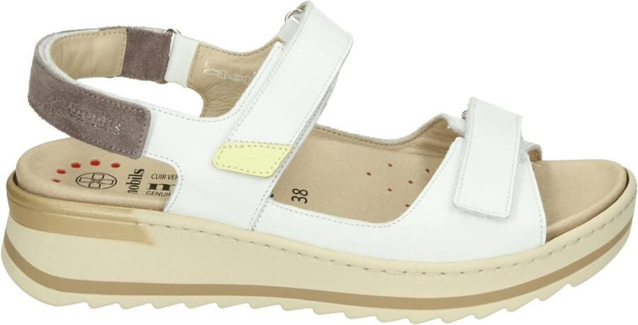 Mephisto mobils ELORA SOFTY Sandalen met hak Dames Sandalen Wit beige