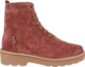 Mephisto Ergonomische brede pasvorm rode laars Red Dames - Rood