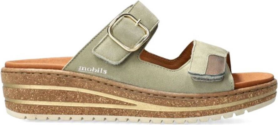Mephisto Mobils Randya dames sandaal groen
