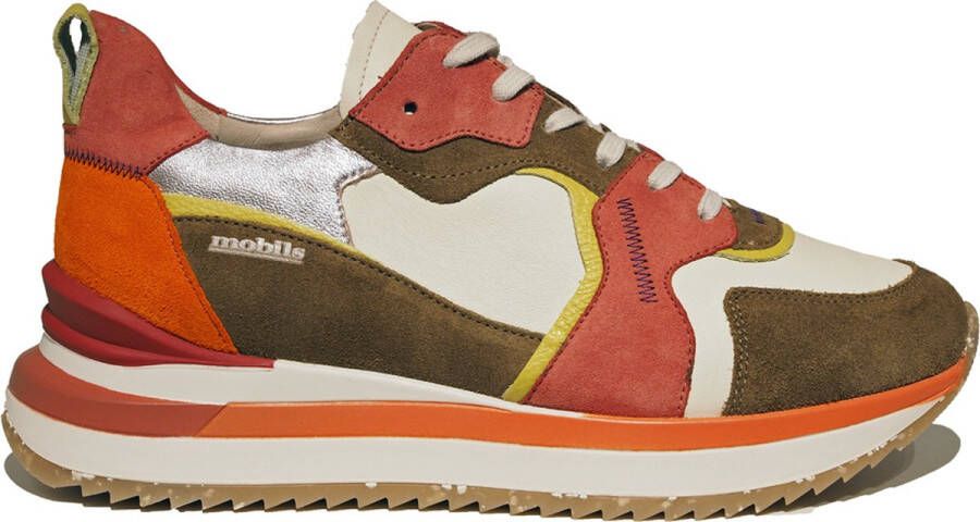 Mephisto JANEL~MOBILS~~~~~~~~~~~~~~~~~~ Lage sneakersDames sneakers Wit beige