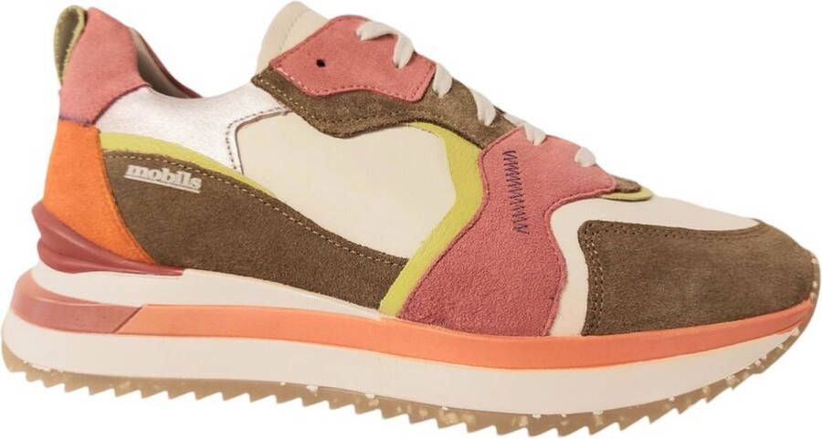 Mephisto JANEL~MOBILS~~~~~~~~~~~~~~~~~~ Lage sneakersDames sneakers Wit beige