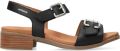 Mephisto Nadyne dames sandaal Bruin - Zwart