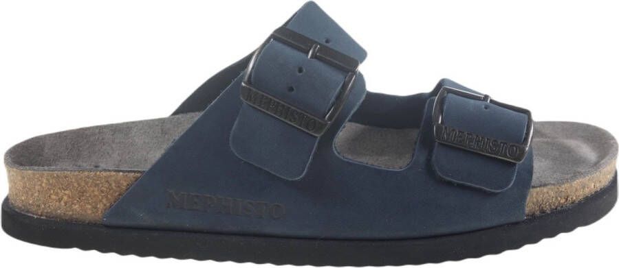 Mephisto Nerio heren sandaal blauw