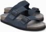 Mephisto NERIO SANDALBUCK Volwassenen Heren slippers Kleur: Blauw - Thumbnail 1