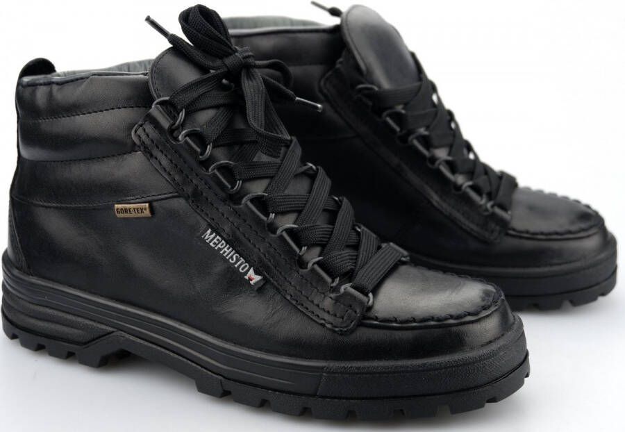 Mephisto NIKI GORE dames enkellaars zwart WATERDICHT