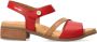 Mephisto Stijlvolle dames sandaal met Soft-Air tussenzool Red Dames - Thumbnail 1