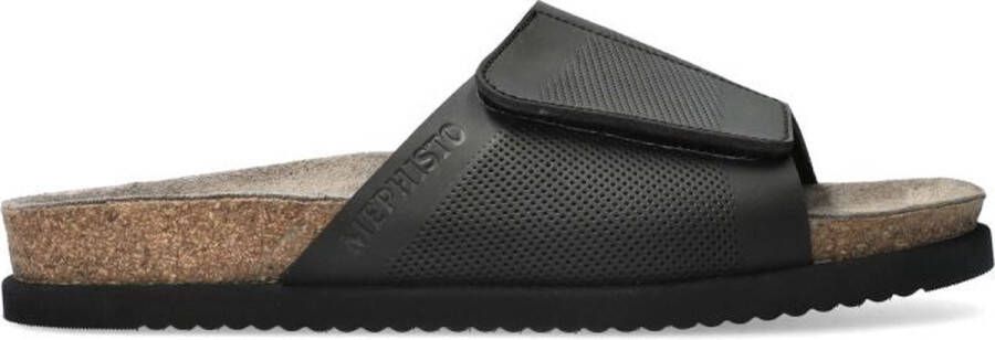 Mephisto Nilton heren slipper zwart