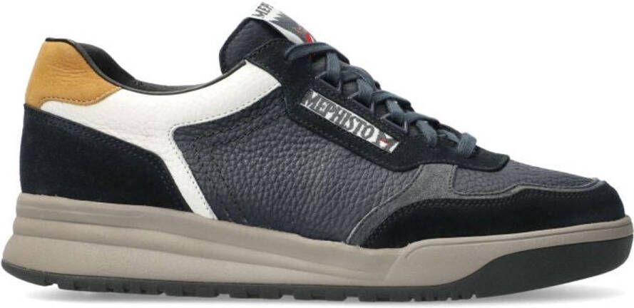 Mephisto Norwin heren sneaker blauw