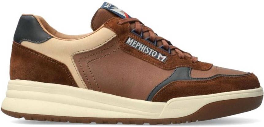 Mephisto Norwin heren sneaker bruin