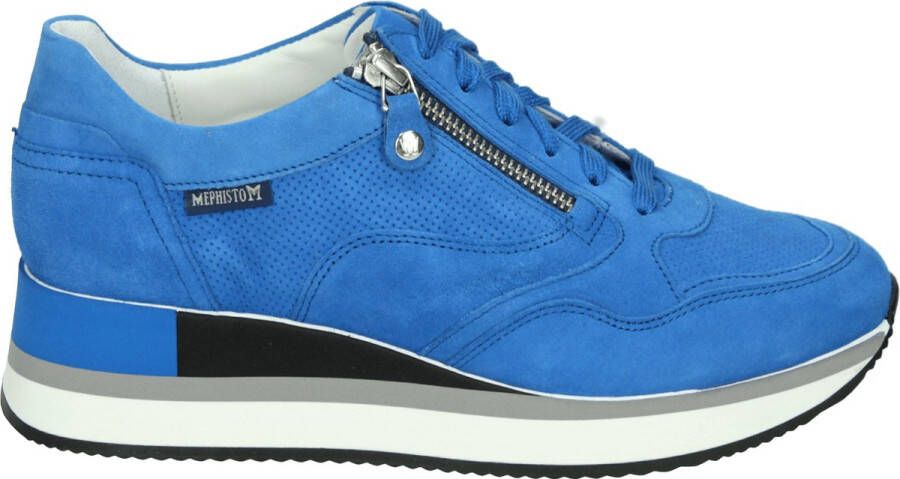 Mephisto OLIMPIA VELCALF Volwassenen Lage sneakersDames sneakers Blauw - Foto 1