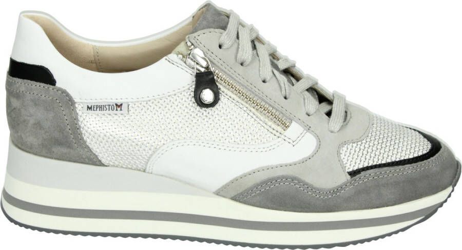Mephisto OLIMPIA~~~~~~~~~~~~~~~~~~~~~~~ Lage sneakersDames sneakers Wit beige