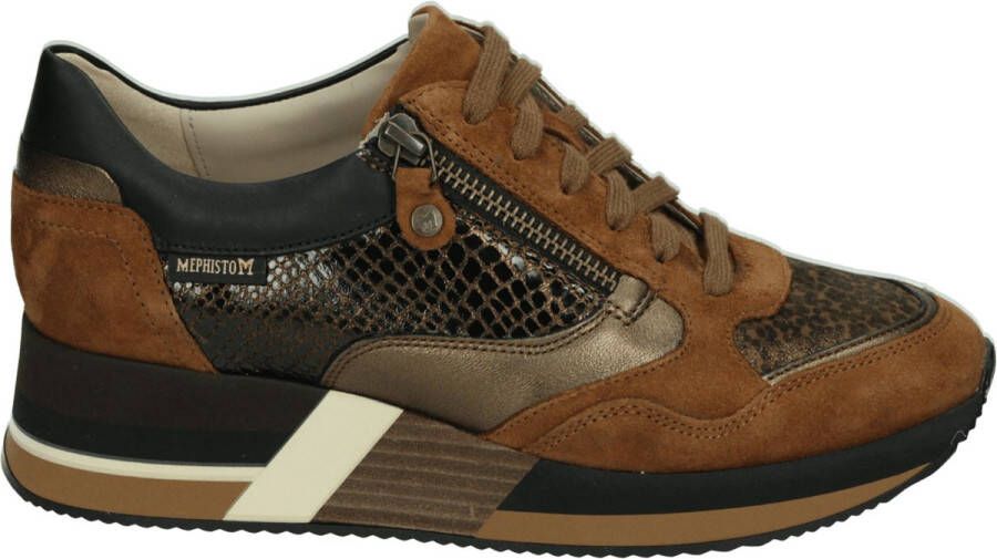 Mephisto OLIMPIA~VP~~~~~~~~~~~~~~~~~~~~ Lage sneakersDames sneakers Cognac