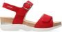 Mephisto Oriana dames sandaal rood - Thumbnail 1