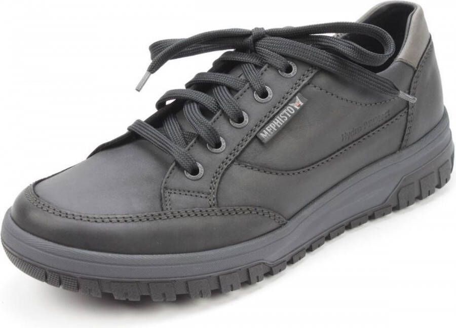 Mephisto PACO~NEVADA~~~~~~~~~~~~~~~~~~~ Vrije tijdsschoenenHeren veterschoenHeren sneakersCasual Zwart