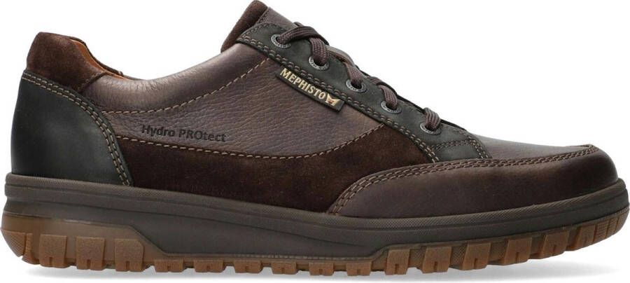 Mephisto PACO~NEVADA~~~~~~~~~~~~~~~~~~~ Vrije tijdsschoenenHeren veterschoenHeren sneakersCasual Bruin