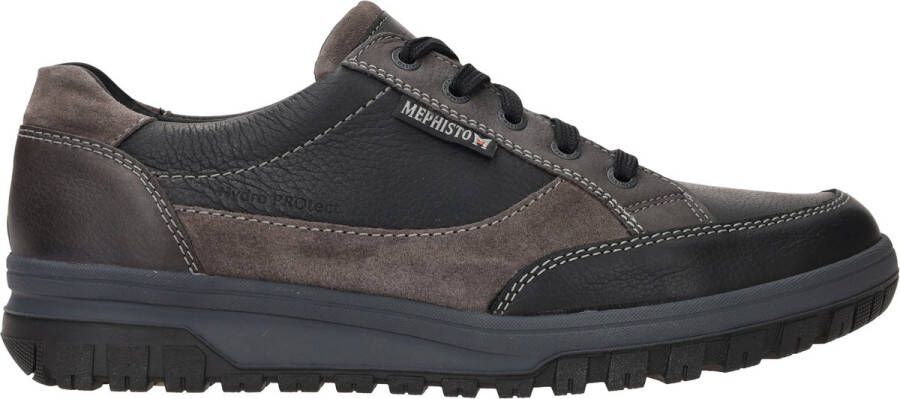 Mephisto PACO~NEVADA~~~~~~~~~~~~~~~~~~~ Vrije tijdsschoenenHeren veterschoenHeren sneakersCasual Zwart
