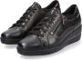Mephisto Patsy Dames Sneaker Zwart Leer Brede Pasvorm Black Dames - Thumbnail 5