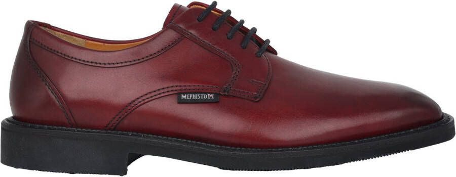 Mephisto Pedro heren veterschoen rood