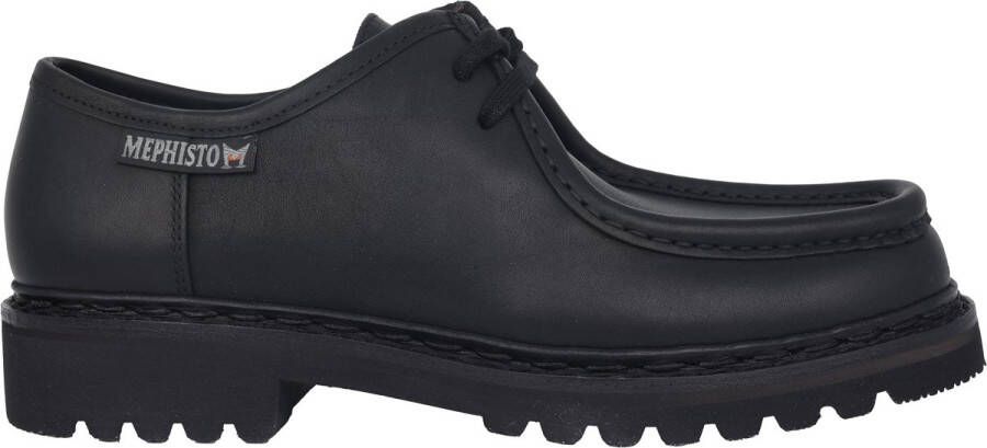 Mephisto Peppo heren veterschoen zwart