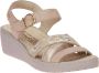 Mephisto Pietra Beige Sandaal Uitneembaar Voetbed - Thumbnail 1
