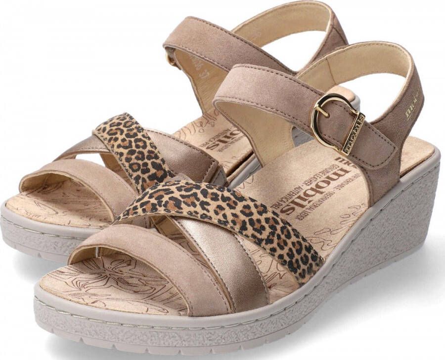 Mephisto Stijlvolle Pietra Sandaal voor Dames Beige Dames