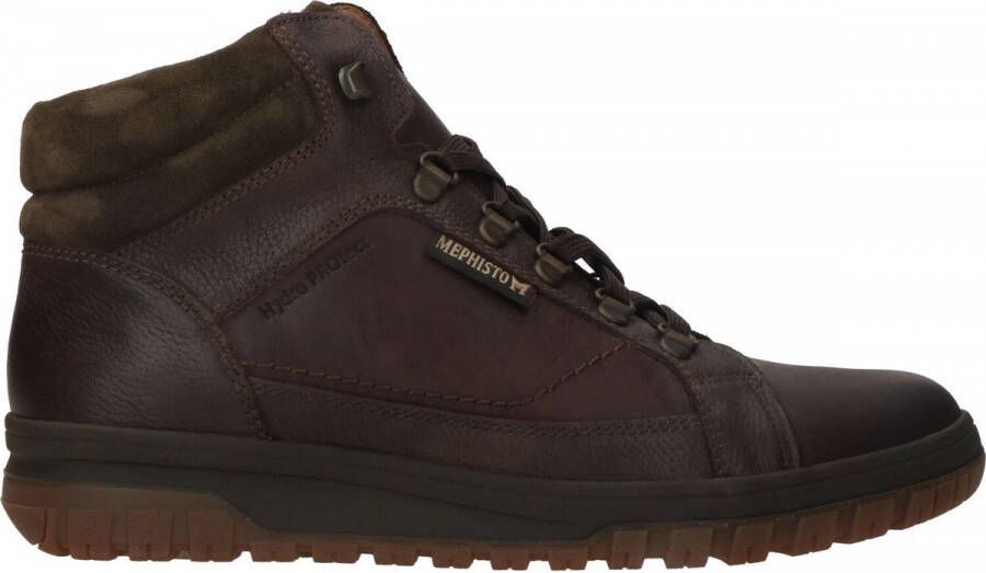 Mephisto PITT GRIZZLY Vrije tijd half-hoog Heren veterschoen Heren sneakers Bruin