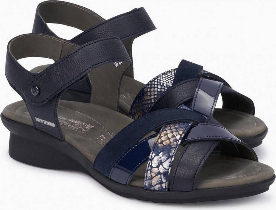 Mephisto Blauwe Sandaal voor Dames Polina