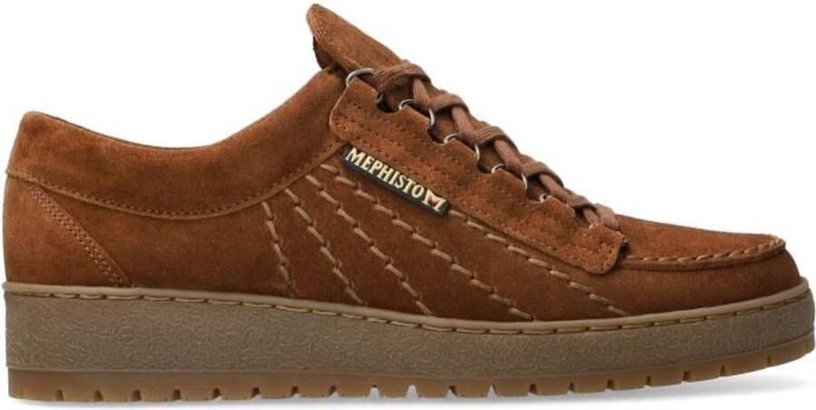 Mephisto RAINBOW MAMOUTH Volwassenen Heren sneakersVrije tijdsschoenenPopulaire herenschoenen Kleur: Cognac