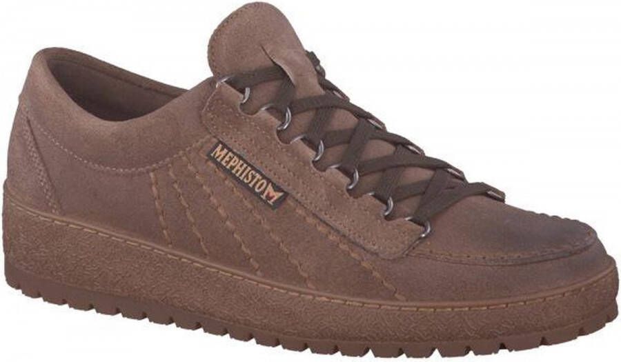 Mephisto Stijlvolle Veterschoen voor Heren Brown Heren