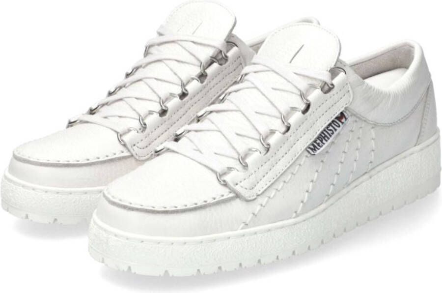 Mephisto Klassieke Veterschoen voor Heren White Heren