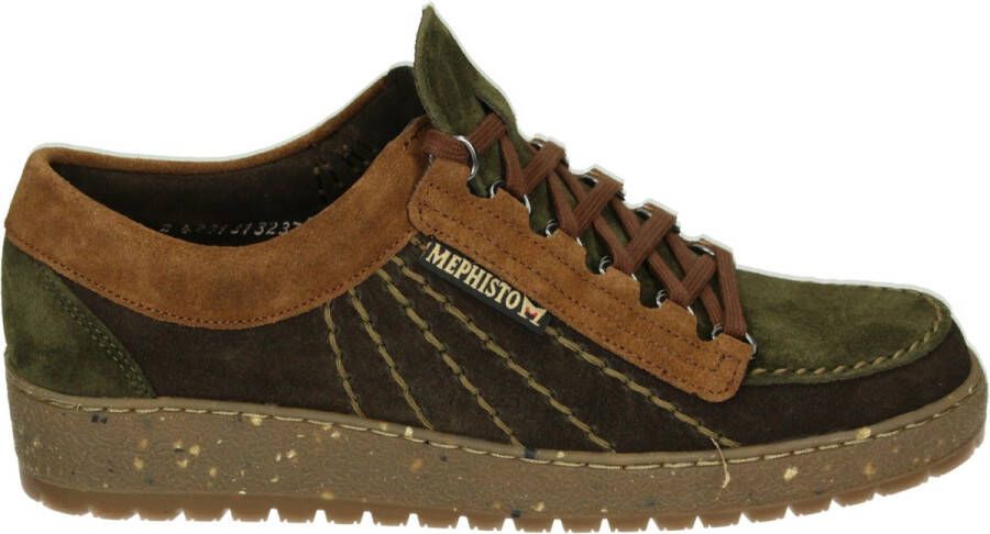 Mephisto RAINBOW VELOURS Vrije tijdsschoenenHeren veterschoenHeren sneakersCasual Bruin