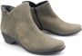 Mephisto Nubuck Enkellaars in Pewter Grey Gray Dames - Thumbnail 1