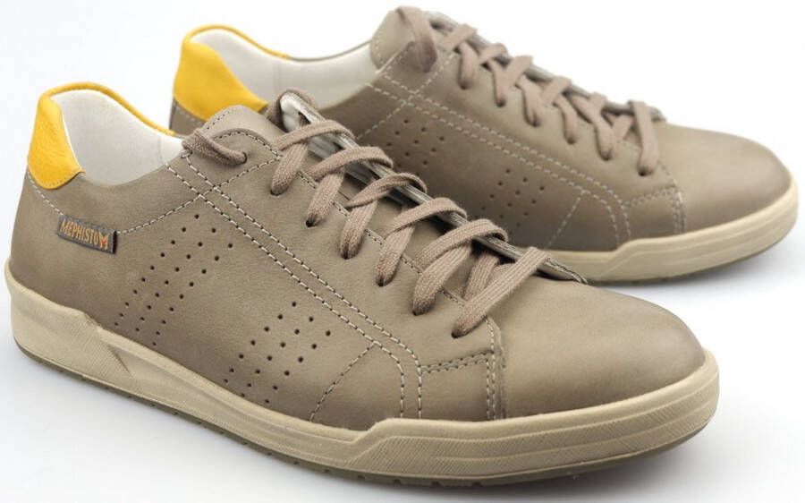 Mephisto Rufo heren sneaker grijs