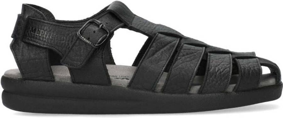 Mephisto Sam heren sandaal zwart