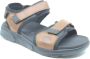 Mephisto Sandaal Tito Chestnut Heren Sandalen Bruin Zwart - Thumbnail 1